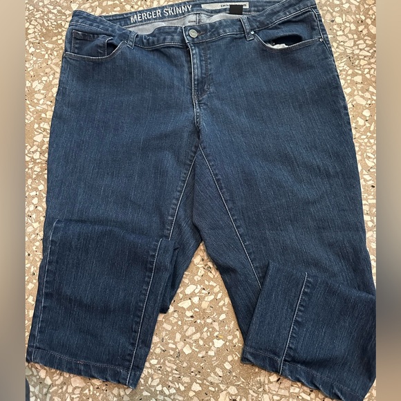 DKNY JEANS woman Dark Blue Mercer Skinny - Picture 1 of 4